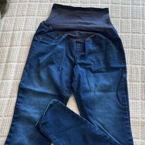 Old Navy Dark Blue Maternity Jeggings